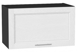 Шкаф верхний горизонтальный Сканди White Softwood / Graphite 60 х 32 х 35,8 см