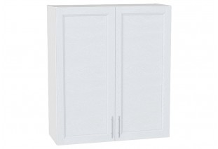 Шкаф верхний с 2-мя дверцами Сканди White Softwood / Белый 80 х 32 х 92 см