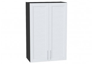 Шкаф верхний с 2-мя дверцами Сканди White Softwood / Graphite 60 х 32 х 92 см
