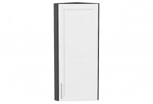 Шкаф верхний торцевой Сканди White Softwood / Graphite 30 х 30,6 х 92 см