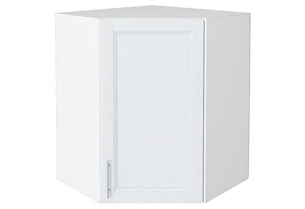 Шкаф верхний угловой Сканди White Softwood / Белый 60 х 60 х 71,6 см