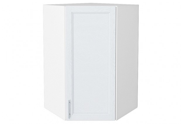 Шкаф верхний угловой Сканди White Softwood / Белый 60 х 60 х 92 см