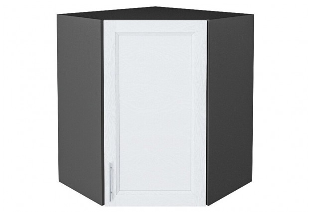 Шкаф верхний угловой Сканди White Softwood / Graphite 60 х 60 х 71,6 см