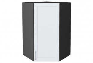 Шкаф верхний угловой Сканди White Softwood / Graphite 60 х 60 х 92 см