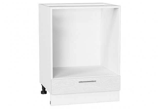 Шкаф нижний под духовку Сканди White Softwood / Белый 60 х 47,6 х 81,6 см