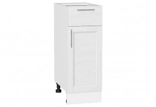 Шкаф нижний с 1-ой дверцей и ящиком Сканди White Softwood / Белый 30 х 48 х 81,6 см