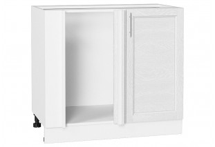 Шкаф нижний угловой Сканди White Softwood / Белый 89 х 48 х 81,6 см