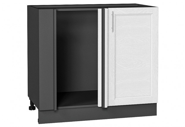 Шкаф нижний угловой Сканди White Softwood / Graphite 89 х 48 х 81,6 см