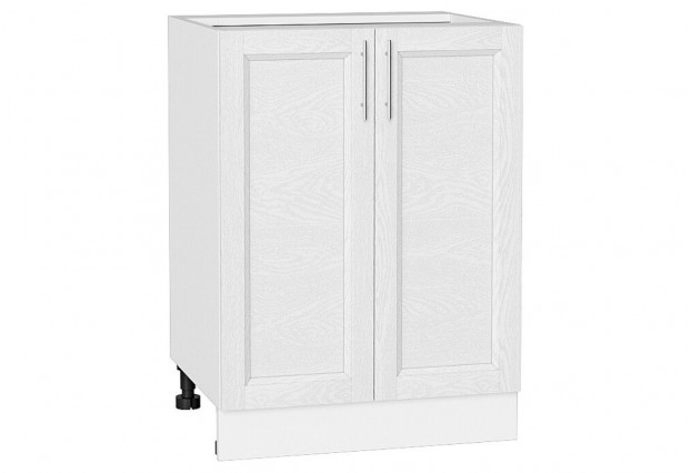 Шкаф нижний с 2-мя дверцами Сканди White Softwood / Белый 60 х 48 х 81,6 см