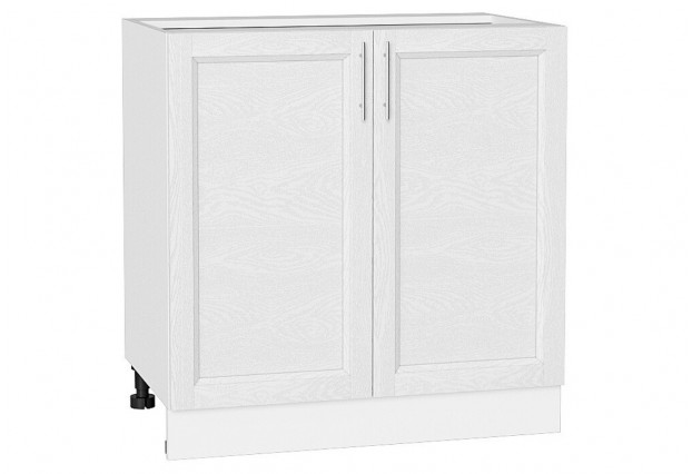 Шкаф нижний с 2-мя дверцами Сканди White Softwood / Белый 80 х 47,8 х 81,6 см