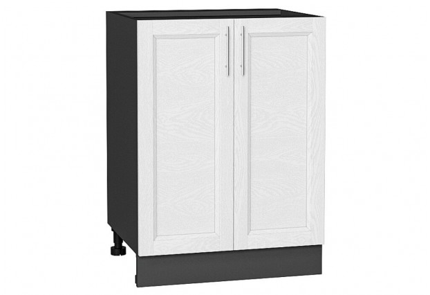 Шкаф нижний с 2-мя дверцами Сканди White Softwood / Graphite 60 х 48 х 81,6 см