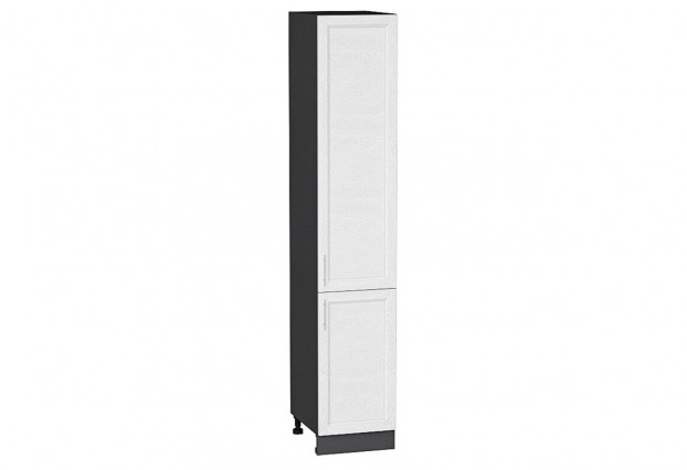 Шкаф пенал с 2-мя дверцами Сканди White Softwood / Graphite 40 х 57,6 х 213,2 см