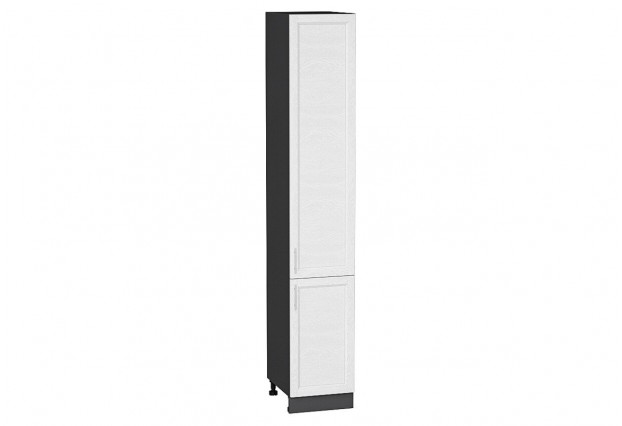 Шкаф пенал с 2-мя дверцами Сканди White Softwood / Graphite 40 х 57,6 х 233,6 см