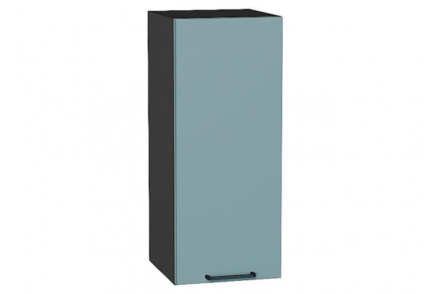 Шкаф верхний с 1-ой дверцей Флэт Grey-green In 2S / Graphite 30 х 31,8 х 71,6 см