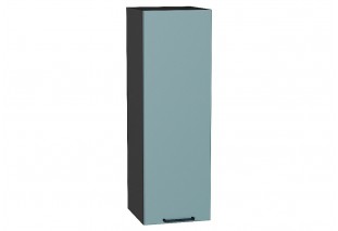 Шкаф верхний с 1-ой дверцей Флэт Grey-green In 2S / Graphite 30 х 31,8 х 92 см