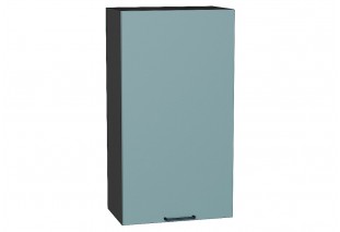 Шкаф верхний с 1-ой дверцей Флэт Grey-green In 2S / Graphite 50 х 31,8 х 92 см