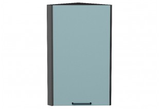 Шкаф верхний торцевой Флэт Grey-green In 2S / Graphite 30 х 30,6 х 71,6 см