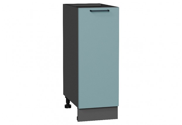 Шкаф нижний с 1-ой дверцей Флэт Grey-green In 2S / Graphite 30 х 47,8 х 81,6 см
