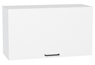 Шкаф верхний горизонтальный Флэт White In 2S / Белый 80 х 31,8 х 46 см