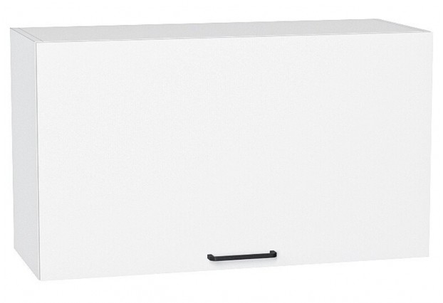Шкаф верхний горизонтальный Флэт White In 2S / Белый 80 х 31,8 х 46 см