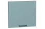 Шкаф верхний горизонтальный Флэт Grey-green In 2S / Белый 50 х 31,8 х 46 см
