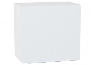 Шкаф верхний горизонтальный Фьюжн Silky White / Белый 50 х 31,8 х 46 см