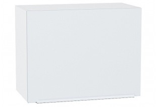 Шкаф верхний горизонтальный Фьюжн Silky White / Белый 60 х 31,8 х 46 см