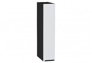 Шкаф верхний бутылочница Евро Белый / Graphite 15 х 31,8 х 71,6 см