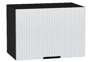 Шкаф верхний горизонтальный Евро Лайн Белый / Graphite 50 х 31,8 х 35,8 см