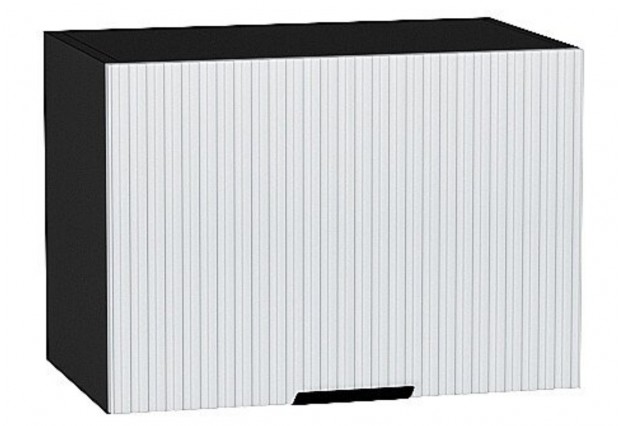 Шкаф верхний горизонтальный Евро Лайн Белый / Graphite 50 х 31,8 х 35,8 см