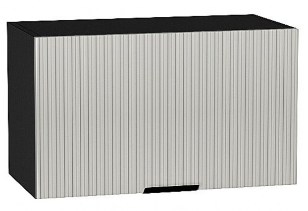 Шкаф верхний горизонтальный Евро Лайн Агат / Graphite 60 х 31,8 х 35,8 см