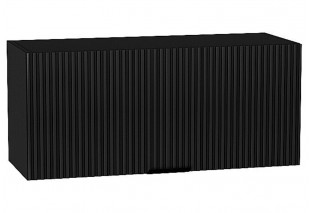 Шкаф верхний горизонтальный Евро Лайн Антрацит / Graphite 80 х 31,8 х 35,8 см