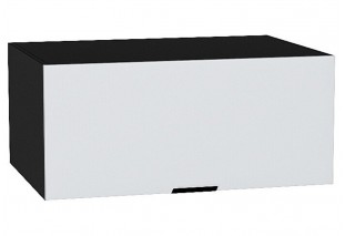 Шкаф верхний горизонтальный глубокий Евро Белый / Graphite 80 х 57,4 х 35,8 см