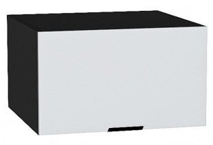 Шкаф верхний горизонтальный глубокий Евро Белый / Graphite 60 х 57,4 х 35,8 см