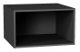Шкаф верхний горизонтальный глубокий Евро Белый / Graphite 60 х 57,4 х 35,8 см