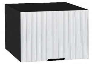 Шкаф верхний горизонтальный глубокий Евро Лайн Белый / Graphite 50 х 57,4 х 35,8 см