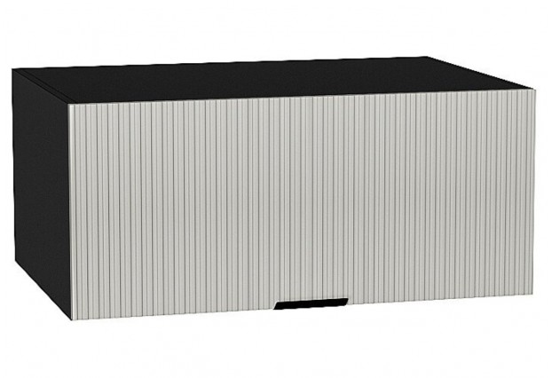 Шкаф верхний горизонтальный глубокий Евро Лайн Агат / Graphite 80 х 57,4 х 35,8 см