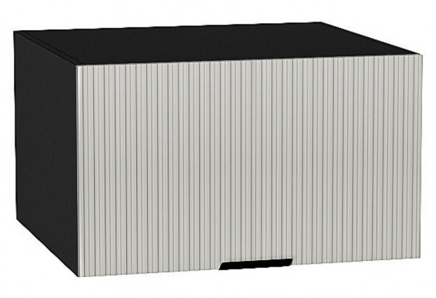 Шкаф верхний горизонтальный глубокий Евро Лайн Агат / Graphite 60 х 57,4 х 35,8 см