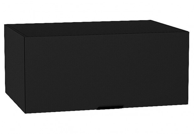 Шкаф верхний горизонтальный глубокий Евро Антрацит / Graphite 80 х 57,4 х 35,8 см
