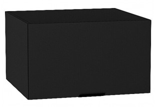 Шкаф верхний горизонтальный глубокий Евро Антрацит / Graphite 60 х 57,4 х 35,8 см