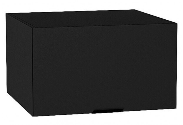 Шкаф верхний горизонтальный глубокий Евро Антрацит / Graphite 60 х 57,4 х 35,8 см