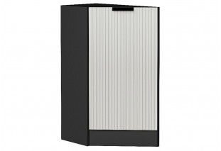 Шкаф нижний торцевой Евро Лайн Агат / Graphite 29,6 х 55,2 х 81,6 см