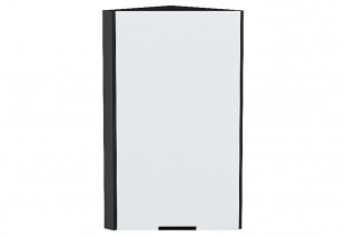 Шкаф верхний торцевой Евро Белый / Graphite 30 х 30,4 х 71,6 см