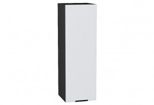 Шкаф верхний с 1-ой дверцей Евро Белый / Graphite 30 х 31,8 х 92 см