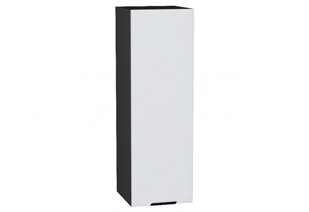 Шкаф верхний с 1-ой дверцей Евро Белый / Graphite 30 х 31,8 х 92 см