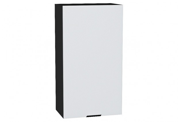Шкаф верхний с 1-ой дверцей Евро Белый / Graphite 50 х 31,8 х 92 см