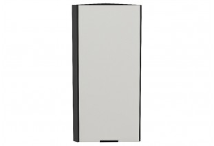 Шкаф верхний торцевой Евро Агат / Graphite 30 х 30,4 х 92 см