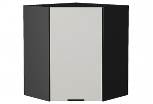 Шкаф верхний угловой Евро Агат / Graphite 60 х 60 х 71,6 см