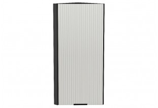Шкаф верхний торцевой Евро Лайн Агат / Graphite 30 х 30,4 х 92 см