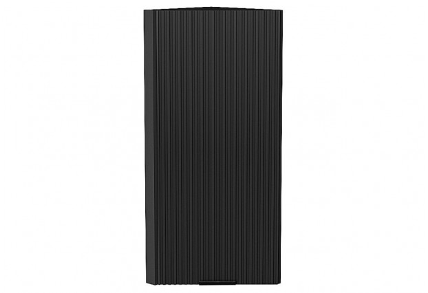 Шкаф верхний торцевой Евро Лайн Антрацит / Graphite 30 х 30,4 х 92 см